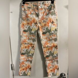 Chicos 00 Floral Print Women Jeans‎